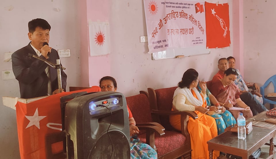 नेता बलम्पाकीको उदघोष– एमालेले बर्दिबासलाई भ्रष्टाचार र कमिसनमुक्त नगर बनाएर सुन्दर सहर बनाउँछ