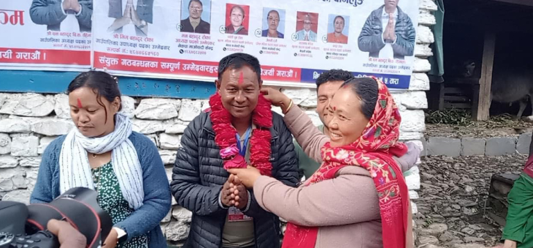 ताराखोला गाउँपालिका अध्यक्षमा विक निर्वाचित