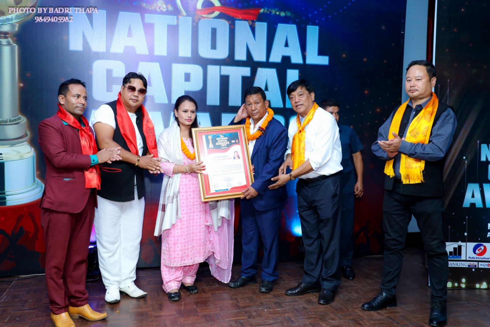 ज्योति घिमिरे “राष्ट्रिय समाजसेवी सम्मान द्वारा सम्मानित