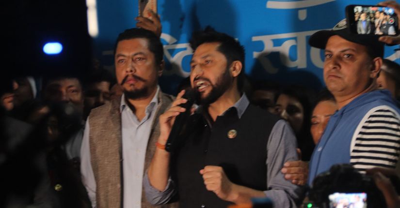 ओली प्रधानमन्त्री हुनु देशका लागि दुर्भाग्यपूर्ण – सभापति लामिछाने