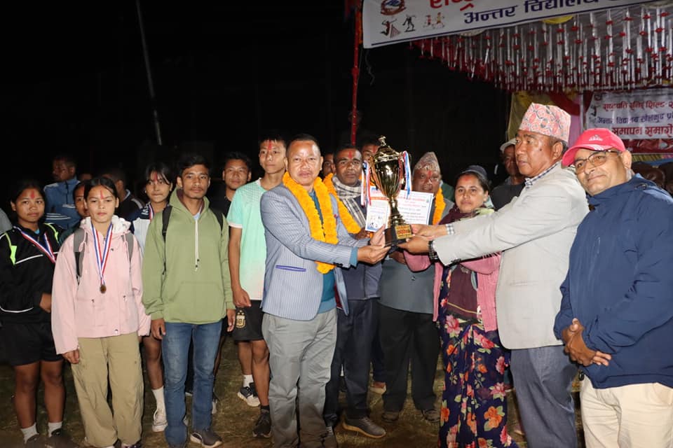 कालीगण्डकीमा राष्ट्रपति रनिङ शिल्ड प्रतियोगता सम्पन्न, भगवती मा.वि. प्रथम