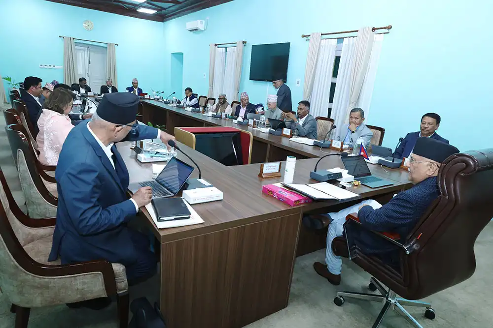 मन्त्रिपरिषद्को बैठक सिंहदरबारमा शुरु