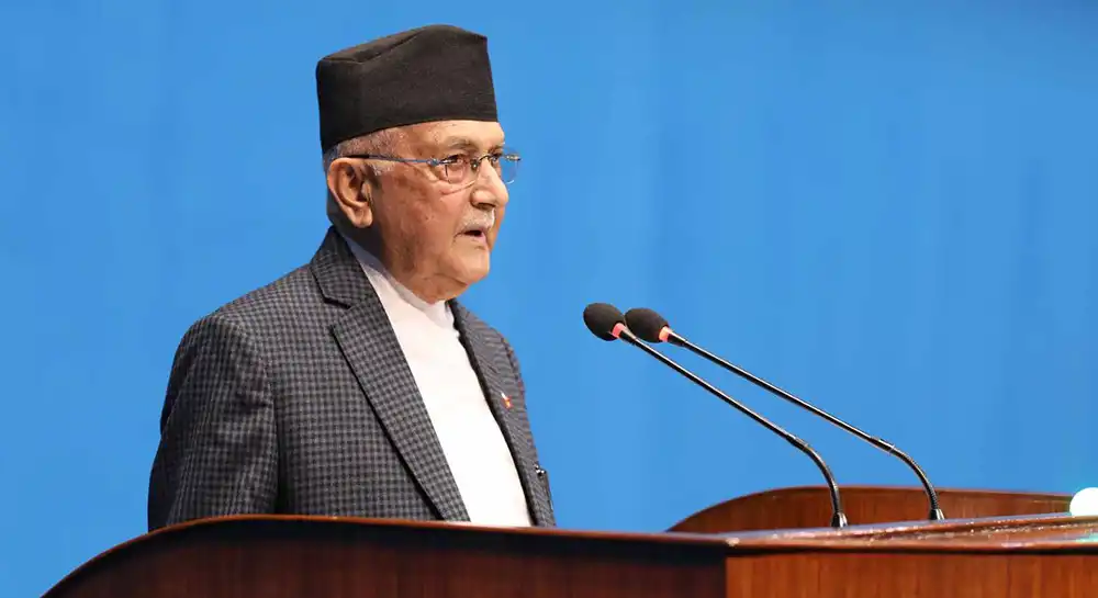 पूर्वाधार क्षेत्रका सबै परियोजनाको पुनःप्राथमिकीकरण गरिएको छ:प्रधानमन्त्री ओली
