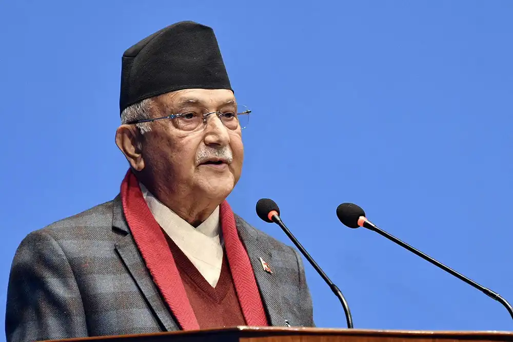 प्रधानमन्त्री ओलीले नीति तथा कार्यक्रममाथि दुबै सदनमा जवाफ दिँदै