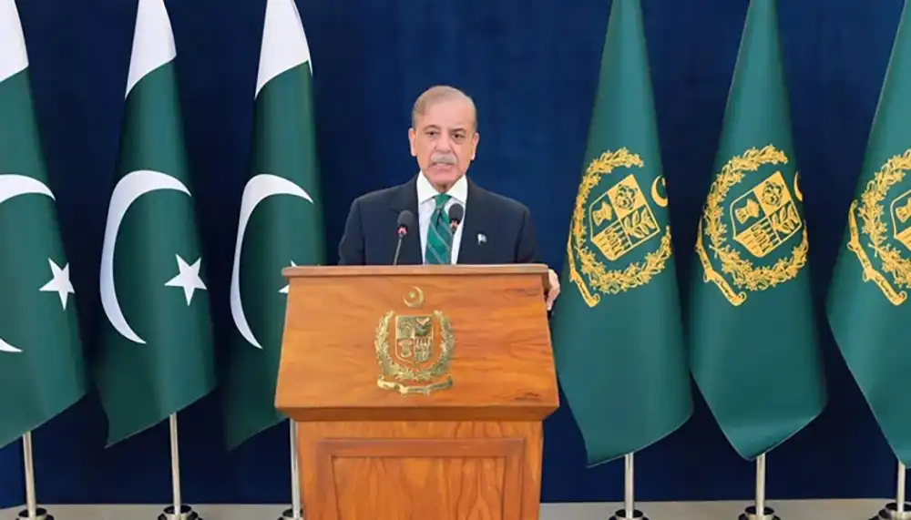 युद्धविराम घोषणापछि शाहबाज शरीफको सम्बोधन