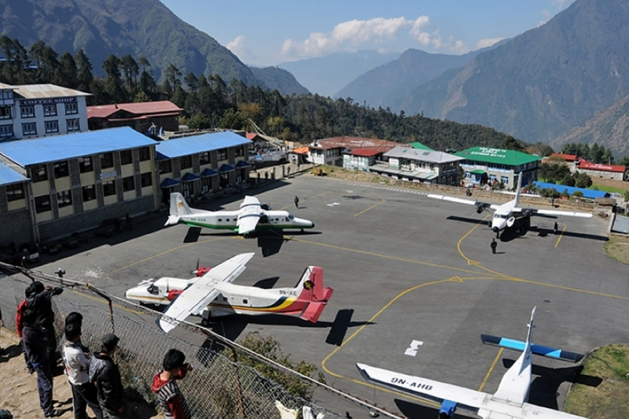 फाप्लु विमानस्थल पुनः सञ्चालनमा