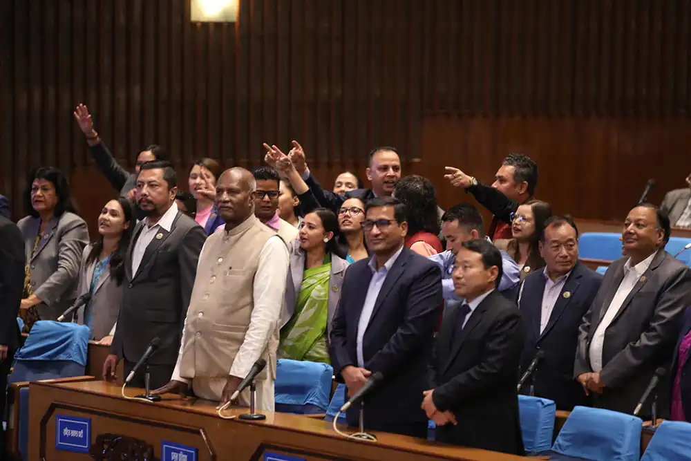 भिजिट भिसा प्रकरणमा विपक्षी र सरकार आमने सामने