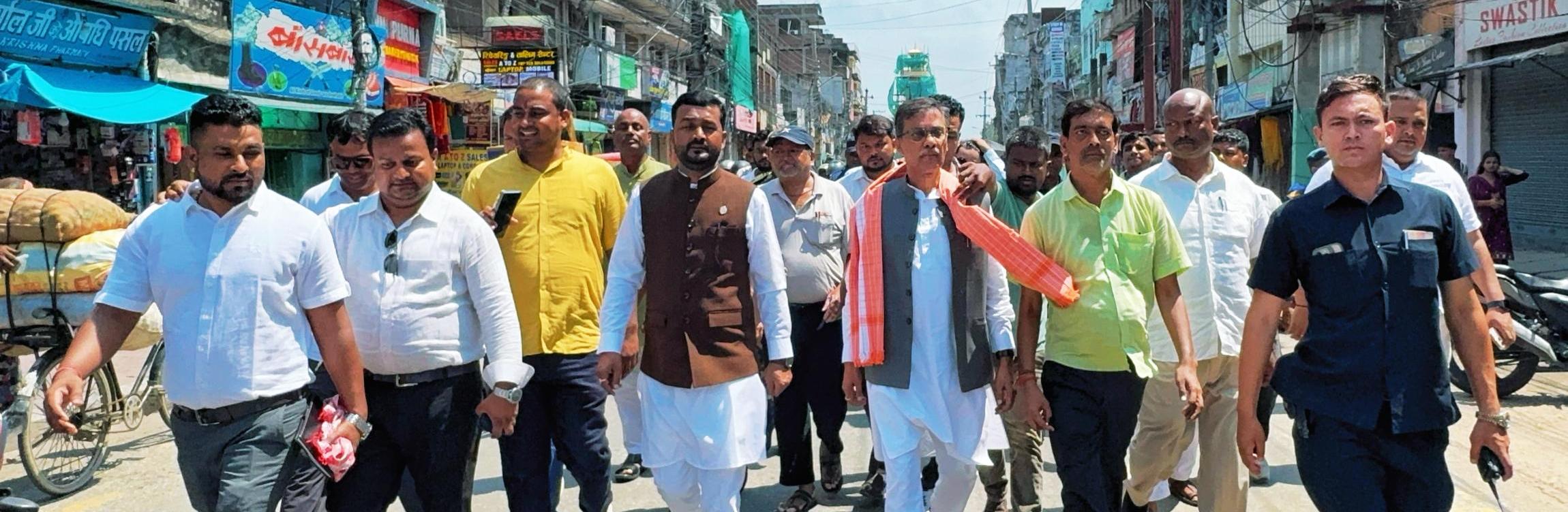 खानेपानी समस्या समाधानका लागि मन्त्रीद्वय यादव र चौरसियाद्वारा अनुगमन