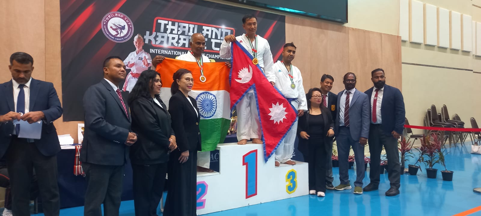 बैंककमा नेपाली कराते खेलाडीको ऐतिहासिक सफल