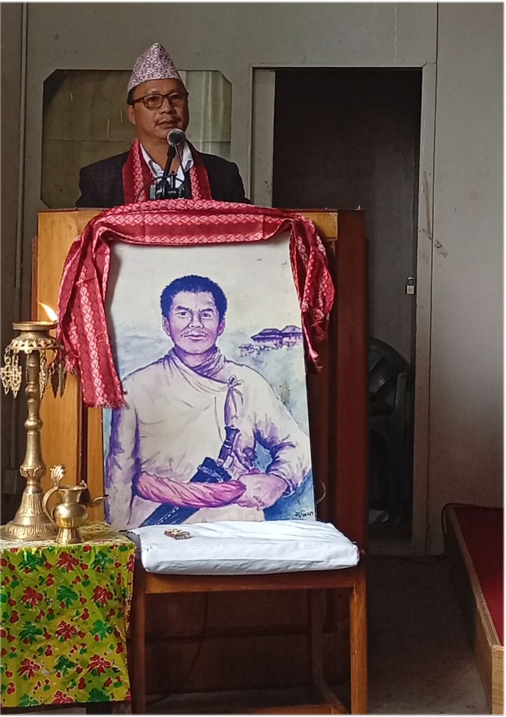 प्रथम सहिद लखन थापामगर त्रिकालदर्शी महान् व्यक्तित्व हुनुहुन्थ्यो : व्याकुल माहिला, राष्ट्रिय गान सर्जक